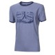 Progress Maverick modrý melír pánské triko krátký rukáv