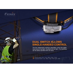 Fenix HP25R V2.0 nabijeci celovka s bateriovym pouzdrem, USB-C, prachuvzdorna 4