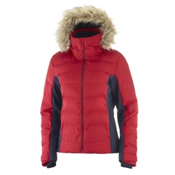 Salomon Stormcozy Jacket W Red Chili C15623 damska vodeodolna zimni bunda 10000