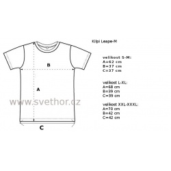 _Kilpi Leape-M modra panske funkcni rychleschnouci outdoorove triko kratky rukav  zmereno