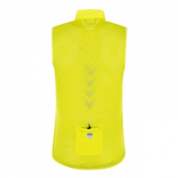 Kilpi Flow-M svetle zelena PM0042KILGN panska lehka bezecka, cyklisticka sbalitelna vesta 