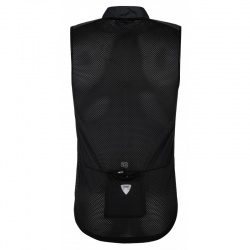 Kilpi Flow-M cerna PM0042KIBLK panska lehka bezecka, cyklisticka sbalitelna vesta 1