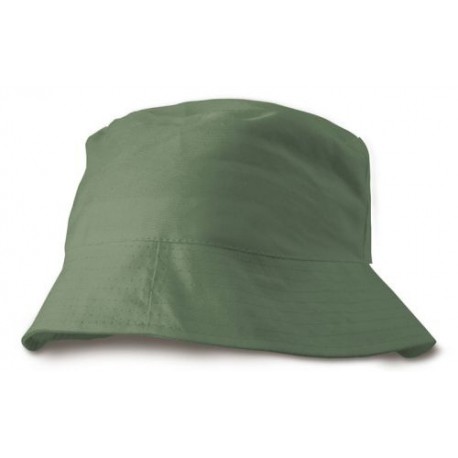 Caprio letní plážový klobouk bavlna - dárek k nákupu nad 3000 Kč/111 Eur zeleny