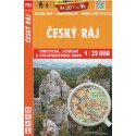SHOCart 722 Český ráj 1:25 000 turistická, cykloturistická, lyžařská mapa
