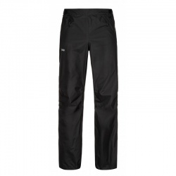 Kilpi Alpin-U cerna MU0025KIBLK unisex lehke sbalitelne nepromokave kalhoty 20000