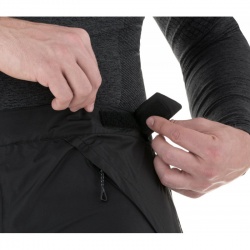 Kilpi Alpin-U cerna MU0025KIBLK unisex lehke sbalitelne nepromokave kalhoty 20000 6