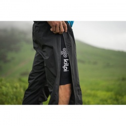 Kilpi Alpin-U cerna MU0025KIBLK unisex lehke sbalitelne nepromokave kalhoty 20000 11