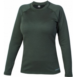 Jitex Kinoja 801 TNS tmave khaki damske triko dlouhy rukav Merino vlna