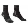 Bridgedale Storm Sock LW Ankle black nepromokave ponozky Merino unisex