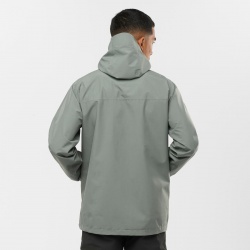 Salomon Outline GORE-TEX 2,5L JKT M Sedona Sage C16063 panska nepromokava bunda3