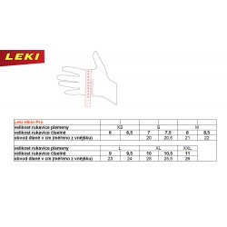 _Leki Hikin Pro black unisex vetruodolne zimni turisticke rukavice Windstopper zmereno