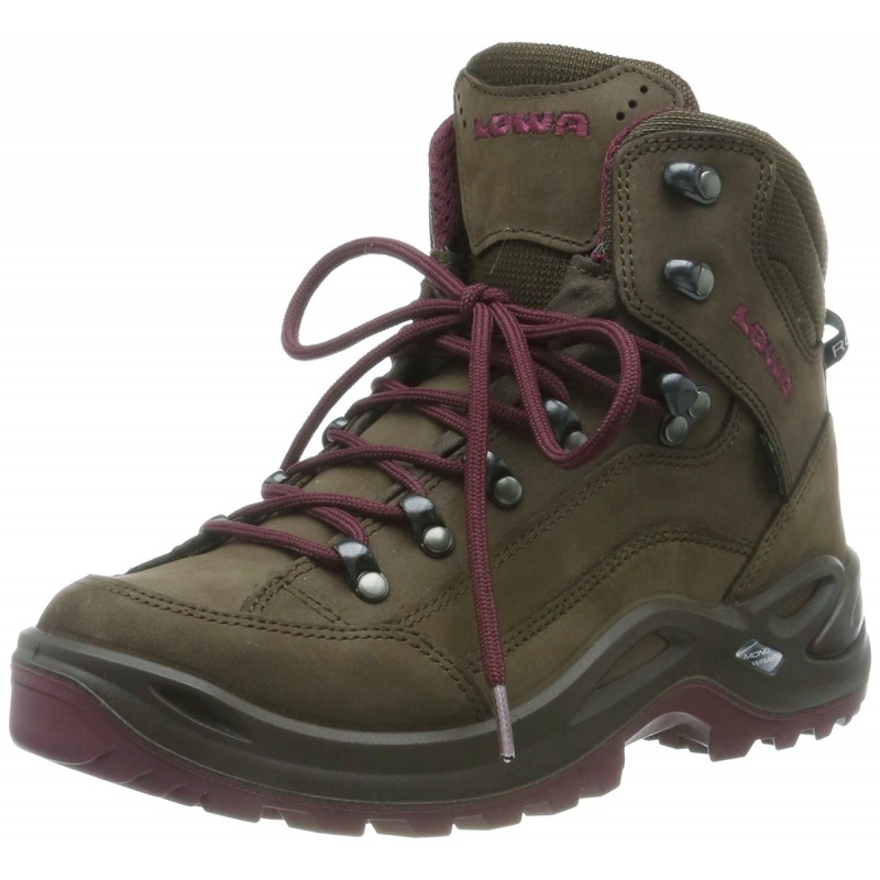Lowa Renegade GTX Mid W espreso berry damske nepromokave kozene trekove boty