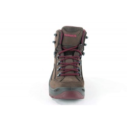 Lowa Renegade GTX Mid W espreso berry damske nepromokave kozene trekove boty 6