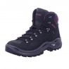 Lowa Renegade GTX Mid W black burgundy damske nepromokave kozene trekove boty