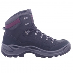 Lowa Renegade GTX Mid W black burgundy damske nepromokave kozene trekove boty5