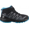 Salomon XA Pro V8 Mid CSWP K 413447 black monument detske vysi nepromokave trekove boty4