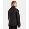 Kilpi Actis W cerna UL0117KIBLK damska lehka prosivana outdoorova zimni bunda DWR 2