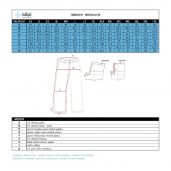 _Kilpi Marcelo-M svetle zelena QM0251KILGN panske nepromokave zimni kalhoty zmereno
