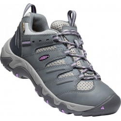 Keen Koven WP W steel grey african violet damske nizke nepromokave boty