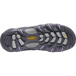Keen Koven WP W steel grey african violet damske nizke nepromokave boty1