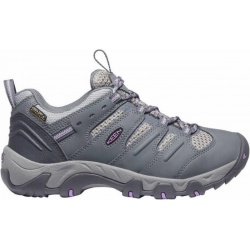 Keen Koven WP W steel grey african violet damske nizke nepromokave boty4