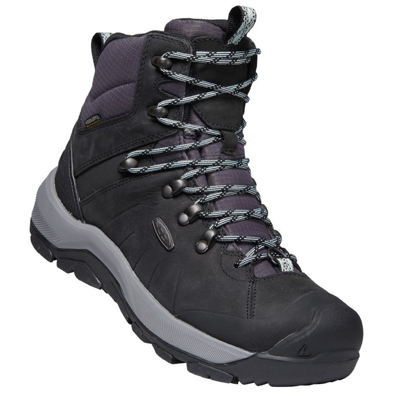 Keen Revel IV Mid Polar W black harbor gray damske zimni nepromokave boty