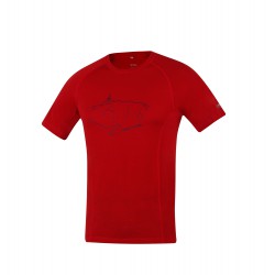 _Direct Alpine Furry 1.0 brick (peak) pánské triko krátký rukáv 100%  Merino vlna změřeno