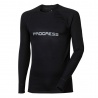 Progres Dry Fast DF NDR Print cerna bila panske triko dlouhy rukav