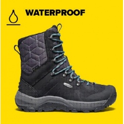 Keen Revel IV High Polar W black north atlantic damske zimni vysoke nepromokave boty 11