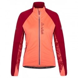 Kilpi Nordim-W koralova QL0109KICOR damska vetruodolna bunda na beh, kolo nebo bezky 