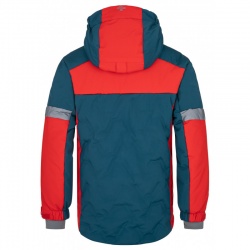 Kilpi Teddy-JB cervena QJ0473KIRED detska juniorska nepromokava zimni lyzarska bunda1