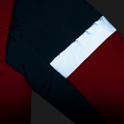 Kilpi Teddy-JB cervena QJ0473KIRED detska juniorska nepromokava zimni lyzarska bunda9