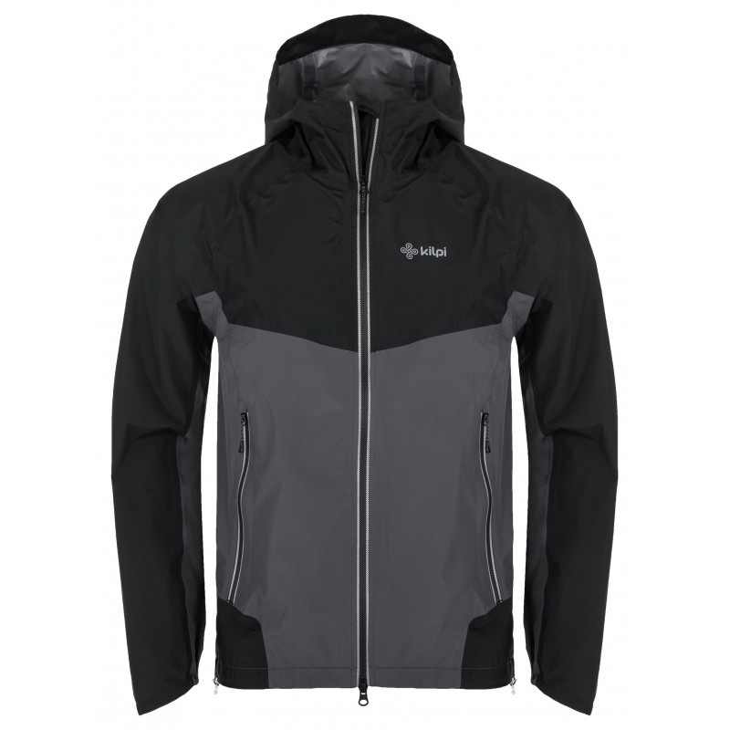 Kilpi Hurricane-M tmave seda QM0109KIDGY panska lehka nepromokava bunda