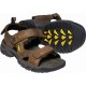 Keen Taeghee III Open Toe Sandal M bison mulch pánské kožené outdoorové sandály(1)