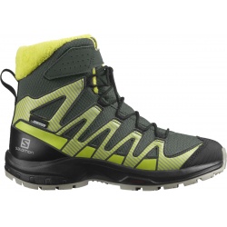 Salomon XA Pro V8 Winter CSWP J 414335 Urban Chic Black detske zimni nepromokave boty1