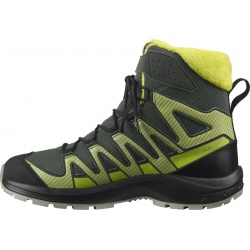 Salomon XA Pro V8 Winter CSWP J 414335 Urban Chic Black detske zimni nepromokave boty2