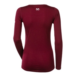 Progres Magara svestka damske triko dlouhy rukav 100% merino vlna1