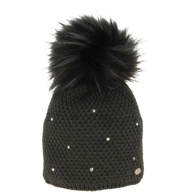 Relax Crystal RKH105F damska detska zimni pletena cepice s vnitrni fleecovou celenkou