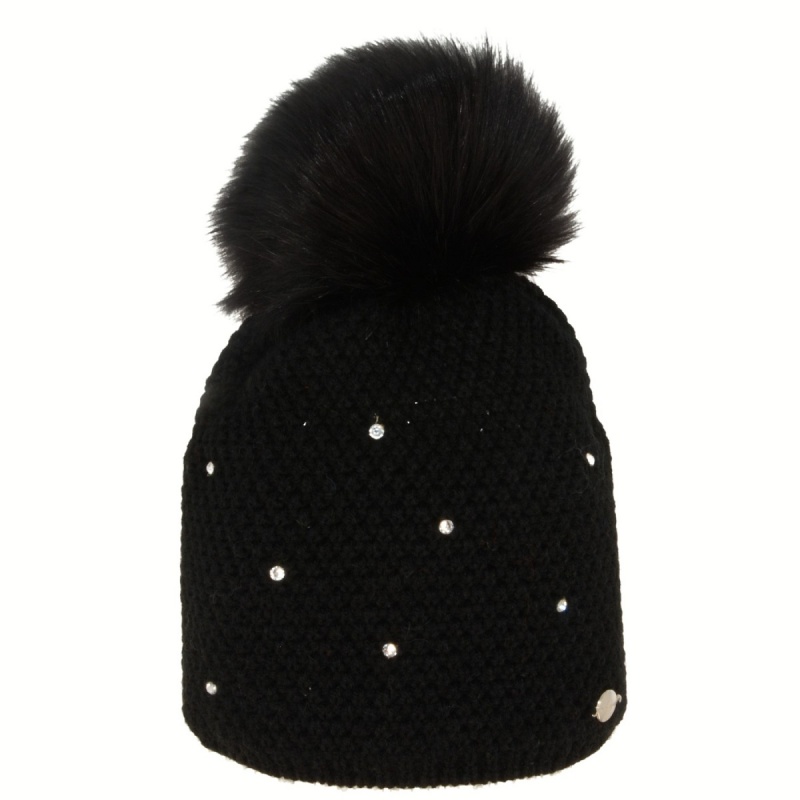 Relax Crystal RKH105D damska detska zimni pletena cepice s vnitrni fleecovou celenkou