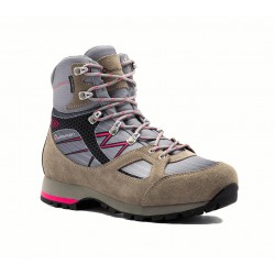 Garsport Zillertal WP woman grigio/fucsia dámské vysoké trekové nepromokavé boty